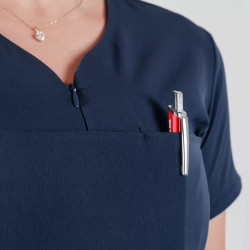 Lotus Flex orvosi egyenruha, sötétkék, stretch – TS-NP10 TS-SP3