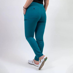 Lotus Flex orvosi egyenruha – stretch, sötét türkiz, TS-NP10/TS-SP3 | Egészségügyi munkaruha