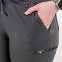 Lotus Flex orvosi nadrág, rugalmas, húzózsinórral, szürke | Nursing Care Magyarország